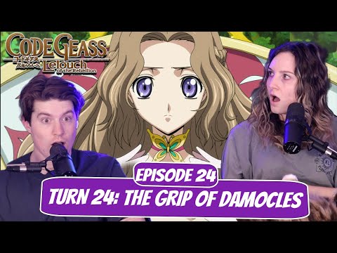 SHE CAN SEE?! | Code Geass Newlyweds Reaction | Ep 2x24 “Turn 24: The Grip of Damocles”