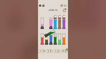 SortPuz: Water Sort Puzzle || Level 34
