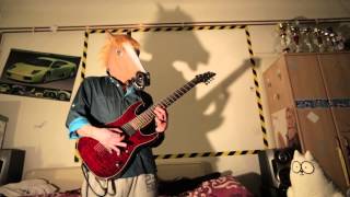 Miniatura de vídeo de "Benny Hill theme (rock/metal cover) with horse mask :D"