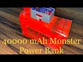 DIY 40000 mAh Power Bank || Solar Powered Mobile Power Bank for Outdoor || Monster Power Bank