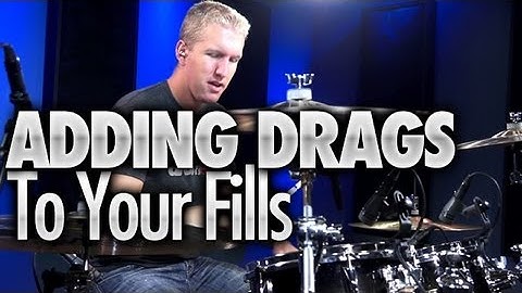 Adding Drags To Your Drum Fills - Drum Lessons