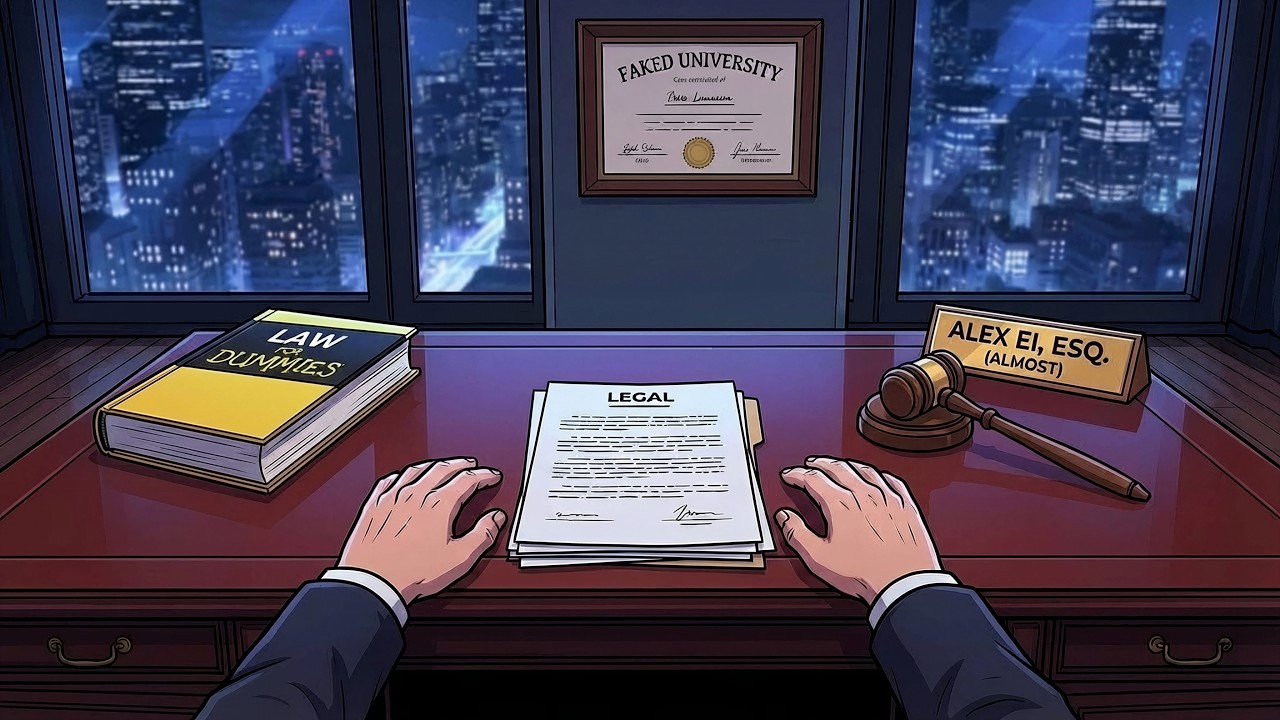 POV: You're a Fake Lawyer Who's Never Passed the Bar