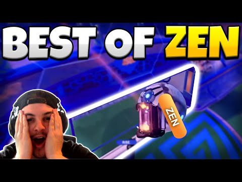 Rocket League Player Reacts To Zen's INSANE MONTAGE! | Best Player In The World