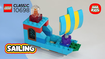 LEGO Classic 10698 Sailing Building Instructions