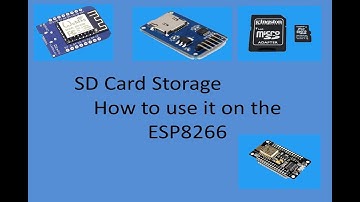 Tech Note 016 - (SEE MY NOTES BELOW) How to Use SD Cards with the ESP8266