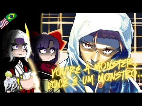 [🇺🇸🇧🇷] Mato Seihei No Slave React to Modulo Yuji||AS||AU||SHORT||PT.3||
