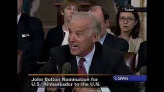 Joe Biden Calling John Bolton A Liar & Says No Senator Would Hire Staffers If They Were Like Bolton