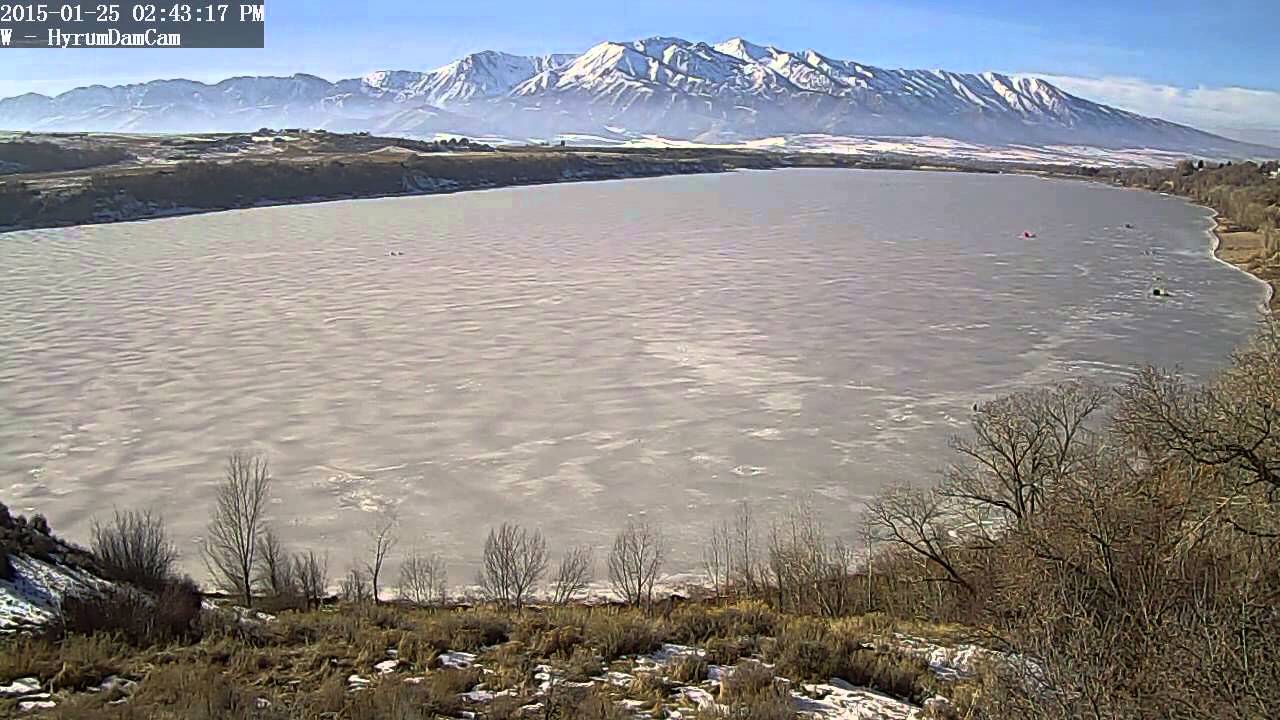 Hyrum Dam Cam 20150125 Camera 1 YouTube