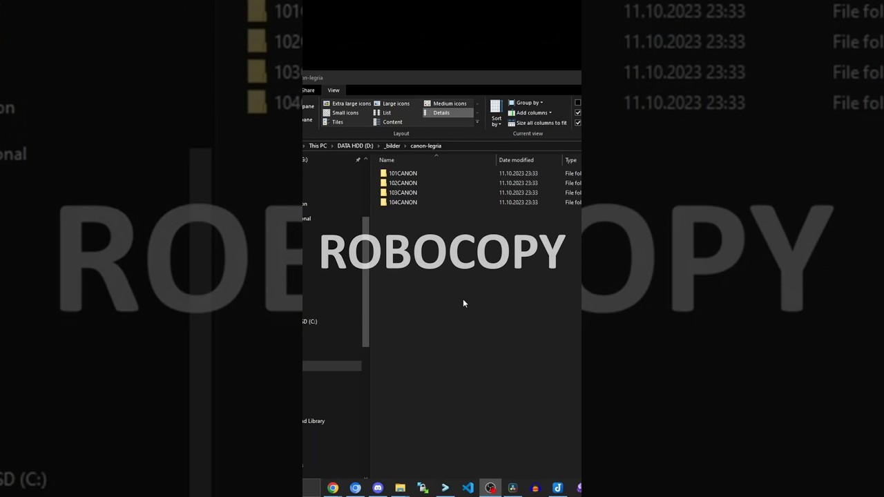 Sync/backup folders in Windows - no extra apps needed