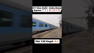 1211🚉 Shatabdi Express train 🚄130 km ki 🥵Raftar