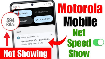 Motorola Edge 50 Fusion Me Network Speed Show Kaise Kare | Motorola Edge 50 Fusion Data Speed Show