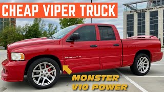 I Bought The CHEAPEST Dodge Ram SRT-10 In The COUNTRY *VIPER TRUCK*