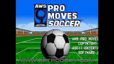 AWS Pro Moves Soccer (Sega Genesis / Mega Drive) - Intro