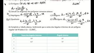 Correção da Revisão para o Simulado - 8º ano