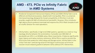AMD #473 – PCIe vs Infinity Fabric in AMD Systems