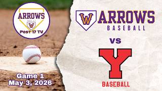 Watertown vs Yankton (Game 1) | SD High School Baseball | 5/3/26 | 1PM