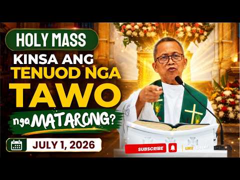 "Kinsa ang tinuod nga tawo nga matarong?" - 7/1/2026 Misa ni Fr. Ciano Ubod sa ASPSAC.