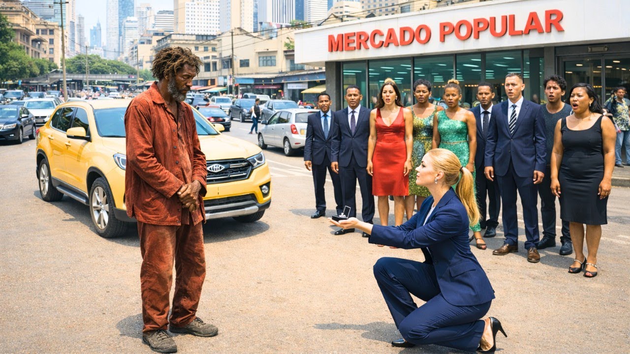 Parecia um pedido de casamento — O Motivo Chocou Todos Na Rua!