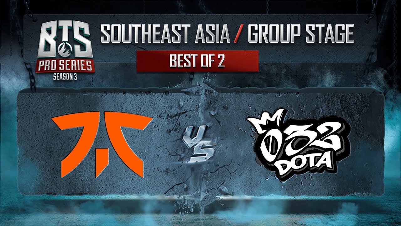 Fnatic vs 032 Game 1 - BTS Pro Series 3: Southeast Asia: Groups w/ MLP & johnxfire