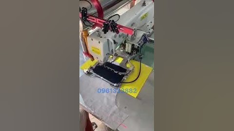 Máy bổ túi quần tây tự động