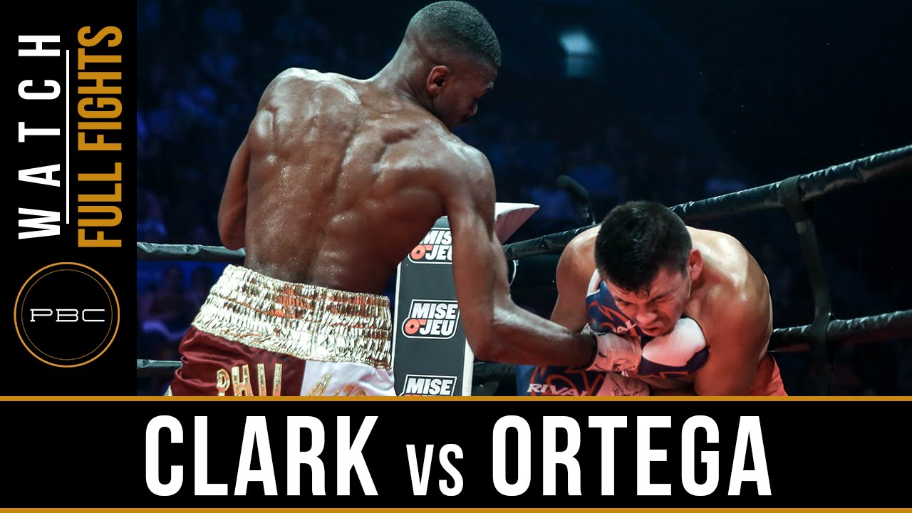 Clark vs Ortega FULL FIGHT: PBC on ESPN - June 4, 2016
