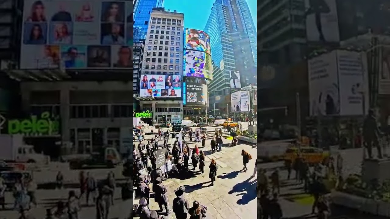 87 “ABRAHAM LINCOLN” MOVEMENT TAKES ON TIMES SQUARE NYC 10/20 