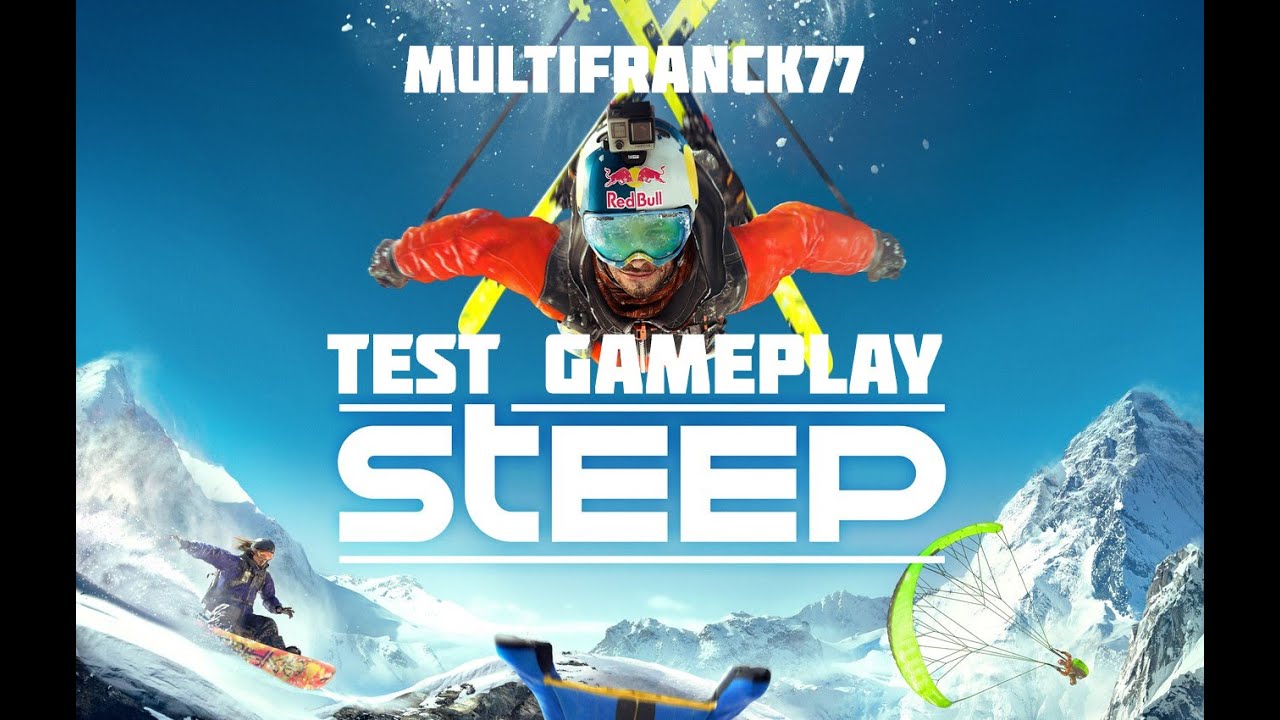 STEEP TEST GAMEPLAY XBOX SERIE X.🎮🏔🚡️🎿😄