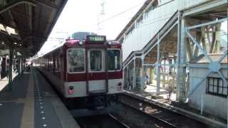 近鉄1000系1007編成準急四日市行き到着