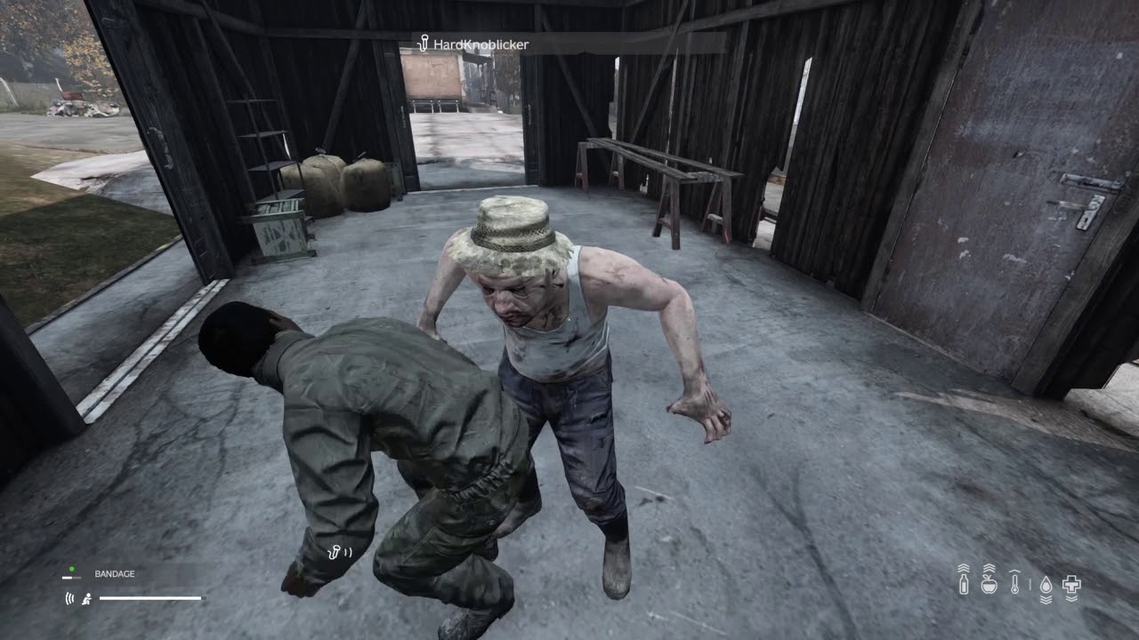 Zombie Death Match or Player Force Feeding Lead