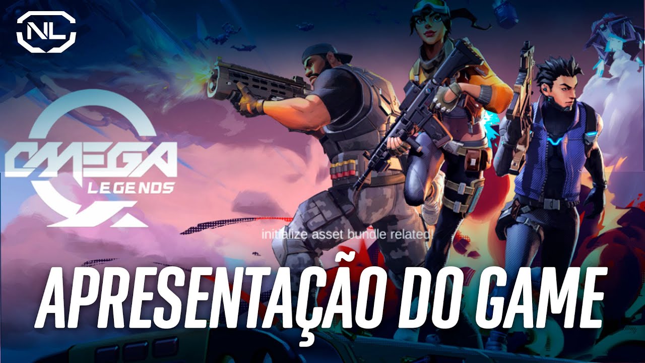 Omega Legends APRESENTAÇÃO DO GAME NOVO BATTLE ROYALE ESTILO FORTNITE ( Acesso antecipado )