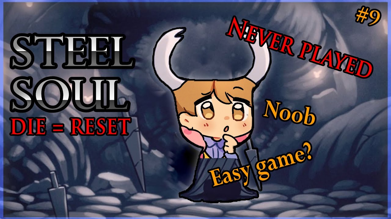 Deepnest? Heh more like Easynest. | Hollow Knight Blind play-through + Steel Soul | LIVE NOW🔴