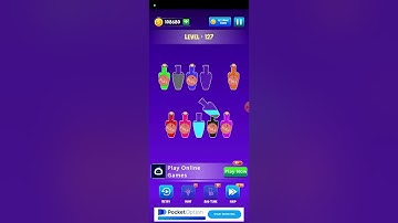 126-130 Level water sort color puzzle game  | Water sort water puzzle 3D game 2024