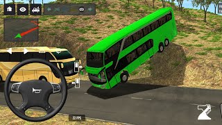 😲Bus simulator indonesia ll new euro coach bus simulator indonesia ll new euro trock ll #bus #gaming screenshot 2