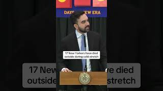 17 New Yorkers have died outside during cold stretch