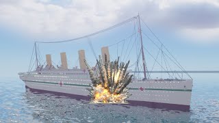 H.M.H.S. Britannic Sinking - MCFrame
