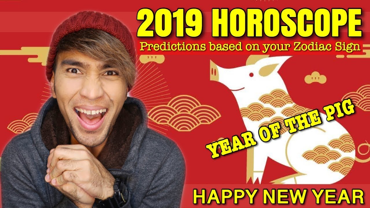 Year 2019 Horoscope Predictions based on your Zodiac Sign | Year of the Pig | Happy New Year