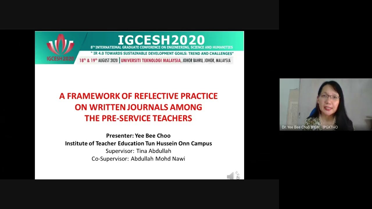 International Graduate Conference on Engineering, Science and Humanities (IGCESH 2020) Presentation
