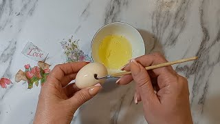 Now I use only this method of decorating eggs.🥚Easter egg decor. Easter Egg 🍀 Easter decoration.
