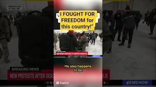 Vietnam War Veteran Confronts ICE at Minneapolis Protest | Powerful Anti-ICE Moment