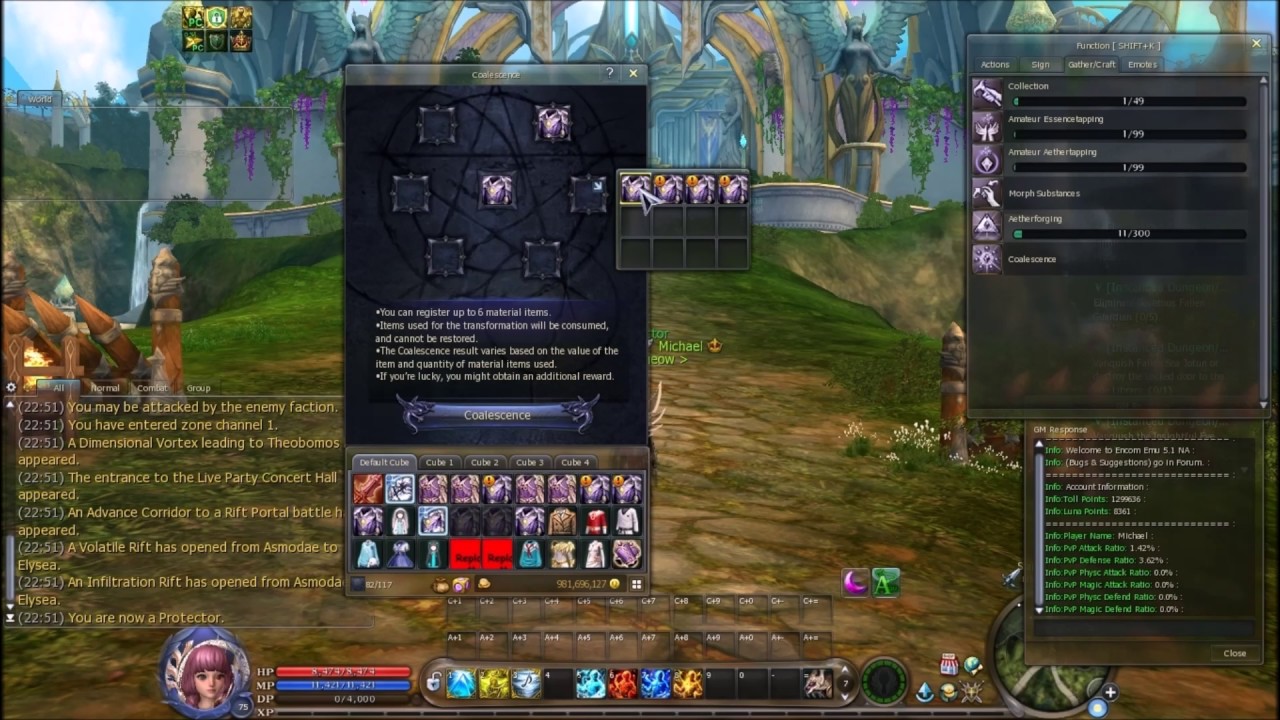Aion 5.1 Coalescence Completed