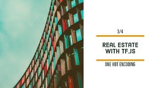 What is One Hot Encoding - House price prediction 3/4