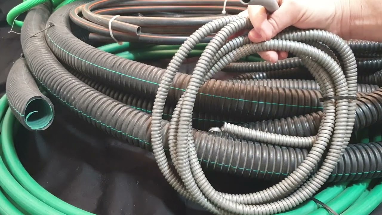 סוגי צינורות פלסטיק בשימוש שכיח אצל חשמלאים. #חשמל #חשמלאי #electrician #חשמלי #electric