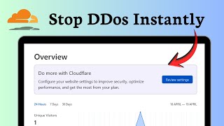 How to turn on Cloudflare under attack mode (Shield Switch)