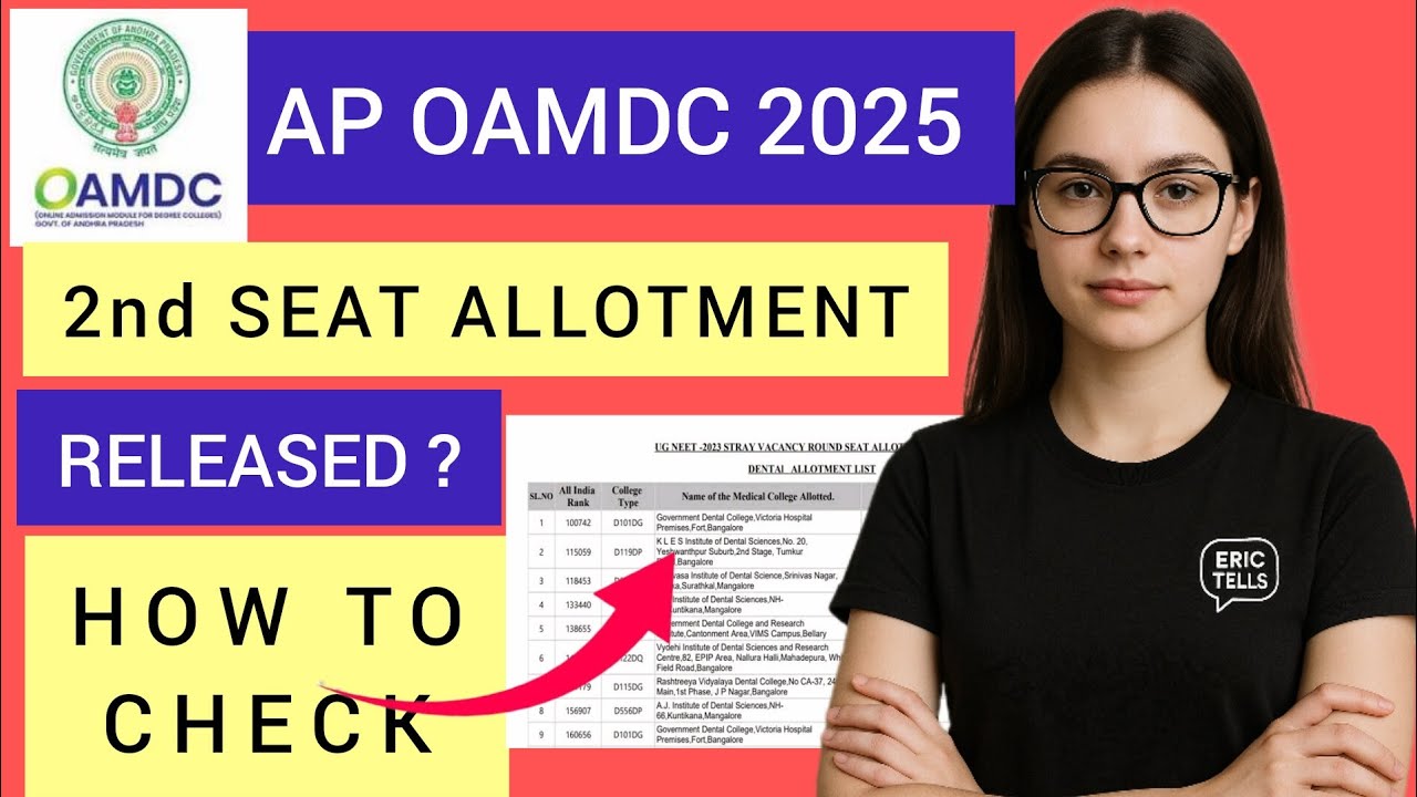 ap oamdc allotment 2025 | ap oamdc phase 2 allotment 2025 