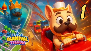 Carnival Tycoon: Coin Games 🎡 Idle Theme Park Adventure | Gameplay Part 1 screenshot 4