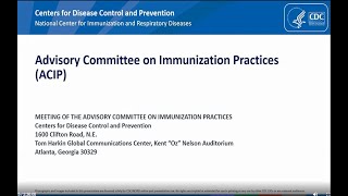 February 2023 ACIP Meeting - Public Comment & Votes