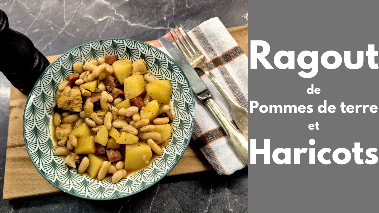 Le ragoût le plus réconfortant : poulet, haricots blancs & chorizo (facile)