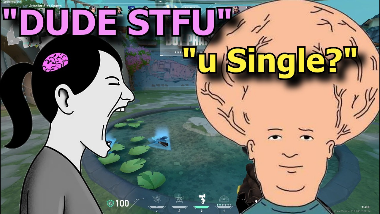 Valorant Girls Falling For The Lowest Form Of Ragebait