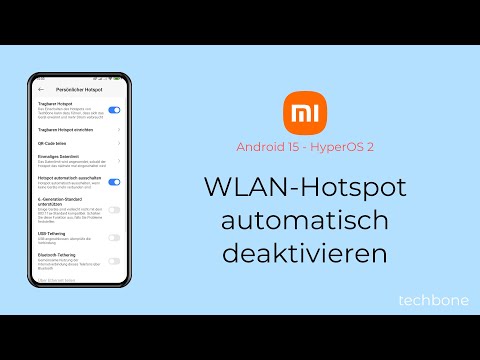 WLAN-Hotspot automatisch deaktivieren