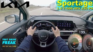 2022 Kia Sportage 1.6 T-GDI HEV 4WD 230 PS TOP SPEED AUTOBAHN DRIVE POV